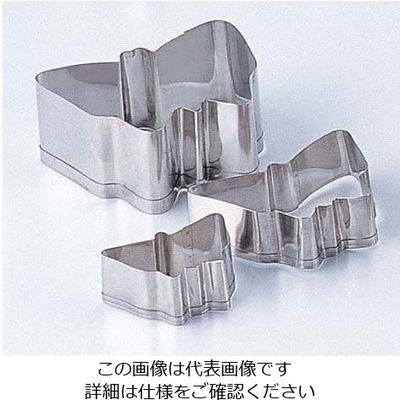 田中糧機製作所 18ー8 クッキー抜型 蝶々 大 62-6574-83 1個（直送品）