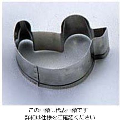 田中糧機製作所 18ー8クッキー抜型 アヒル 62-6575-17 1個（直送品）