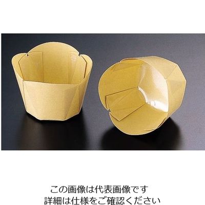 天満紙器 ペットチューリップ クリーム MBー40 (100枚入) 62-6577-31 1ケース(100枚)（直送品）