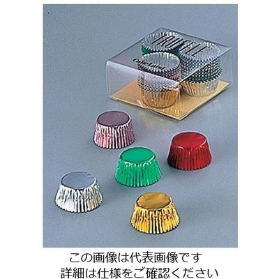 タイガークラウン アルミ トリュフミニチュア 丸型 No.1140(30入) 62-6577-82 1ケース(30個)（直送品）