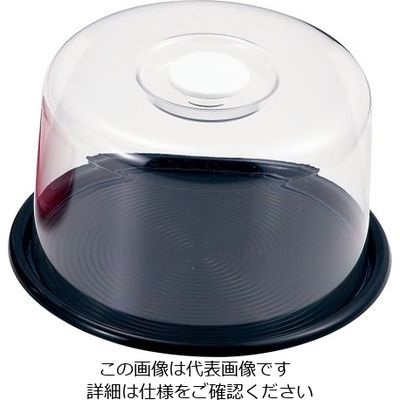 曙産業 深型 ラブリーハット 中 ブラック 62-6579-55 1個（直送品）