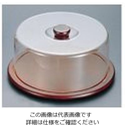 遠藤商事 ケーキフード 〈浅型〉 木台付 62-6579-57 1個（直送品）