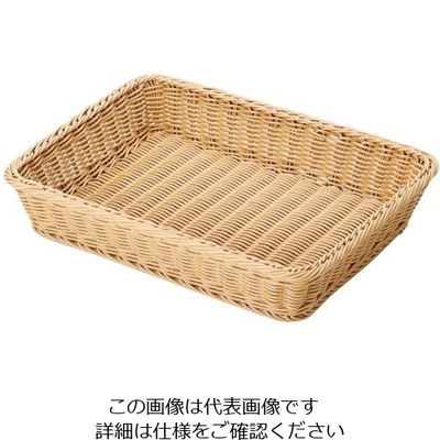 アズワン PPベーカリーバスケット 角深型 40型 アイボリー 62-6582-60 1個（直送品）