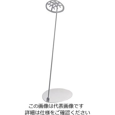 三宝産業 パン屋さんのPOPスタンド メロンパン 20cm シルバー 62-6582-90 1個（直送品）