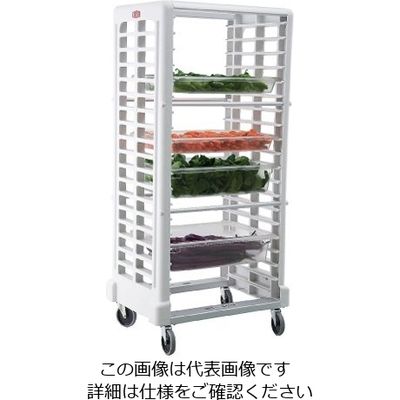 Trust トラスト フードストレージラックカート オフホワイト 8614 1個 62-6588-65（直送品）