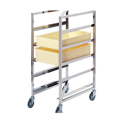 遠藤商事 Z型コンテナーラックカート 62-6588-84 1個（直送品）