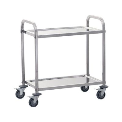 遠藤商事 TKG サイレント キッチンワゴン 2段 S 62-6588-93 1個（直送品）