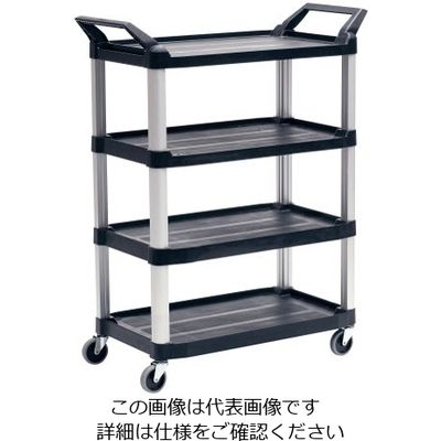 Trust トラスト シェルフカート 4段 4026 1個 62-6590-60（直送品）