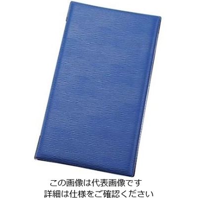 えいむ レザータッチグルーブメニュー LBー904 タテ大 ブラック 61-7998-77 1個（直送品）