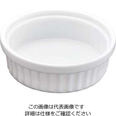 かんだ 耐熱性陶器 スフレ MLーL φ88×H30 61-6595-68 1個（直送品）