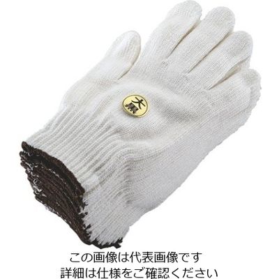カンダ 軍手 大黒 (12双入) 62-3814-16 1組(12枚)（直送品）