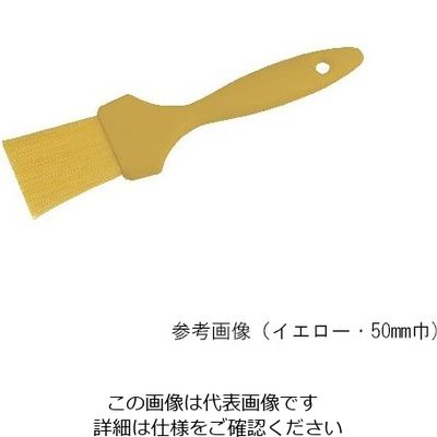 Hill Brush サーモンレジンブラシ グレージングブラシ ブルー 210mm×50mm 毛丈50mm GL11 1本（直送品）