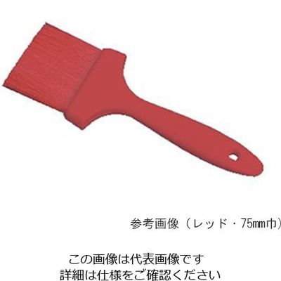 Hill Brush サーモンレジンブラシ グレージングブラシ レッド 210mm×75mm 毛丈50mm GL31 1本（直送品）