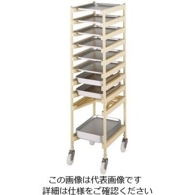 遠藤商事 プラパンラック(ナイロン車) Rー10 62-6592-04 1個（直送品）