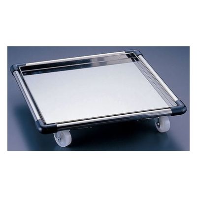 遠藤商事 グラスラックドーリー SA580ーB 62-6599-16 1個（直送品）