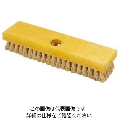 Trust トラスト デッキブラシ 6753 イエロー 62-6610-44 1個（直送品）