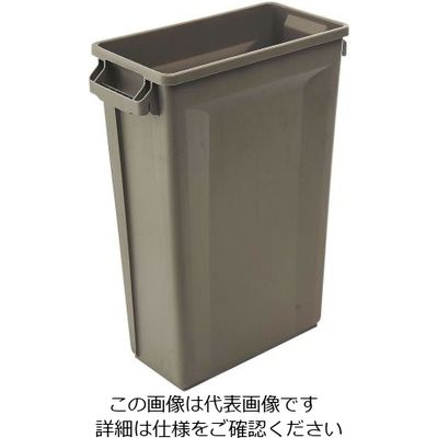 Trust トラスト スリムレクタングルコンテナ 87L ベージュ 1213 1個 62-6615-98（直送品）