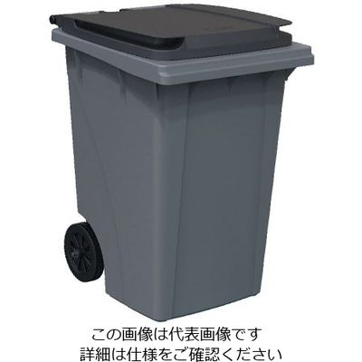 Trust トラスト ロールアウトコンテナ 190L グレー 1021 1個 62-6615-87（直送品）