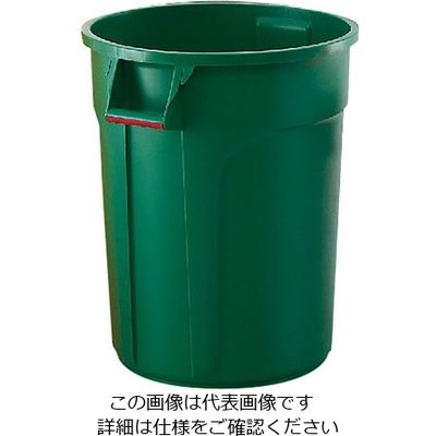 Trust トラスト ラウンドコンテナ 38L グリーン 1011 1個 62-6615-22（直送品）