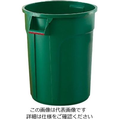 Trust トラスト ラウンドコンテナ 166L グリーン 1014 1個 62-6615-40（直送品）