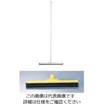 遠藤商事 カーライルフロアスクイージー ハンドル付 24吋 イエロー 41568 1本 62-6612-93（直送品）