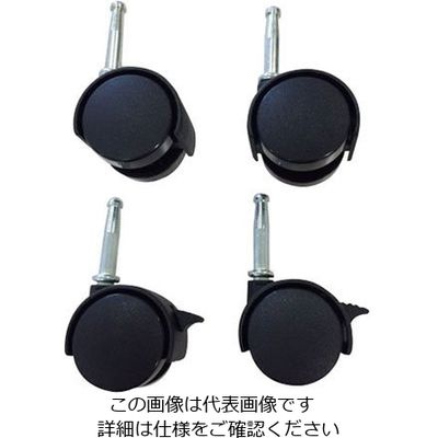 EーCON エコン ダストボックス#30・45用 キャスターセット 62-6618-27 1個（直送品）