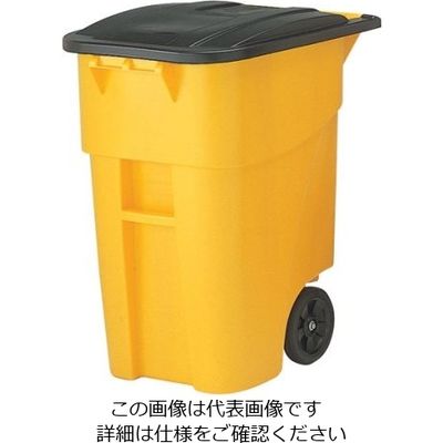 ニューウェルブランズ・ジャパン ビッグホイールコンテナ 9W27 イエロー 62-6614-68 1台（直送品）