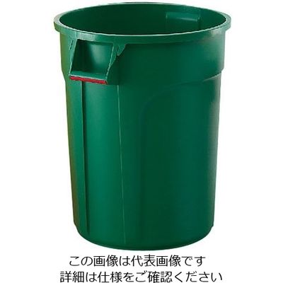 Trust トラスト ラウンドコンテナ 121L グリーン 1013 1個 62-6615-33（直送品）