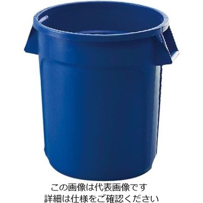 Trust トラスト ラウンドコンテナ 121L ブルー 1013 1個 62-6615-35（直送品）