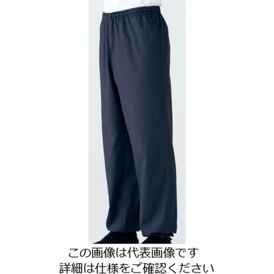遠藤商事 男女兼用 和風パンツ 黒×青紫 S SLB673-1 1枚 62-6642-02（直送品）