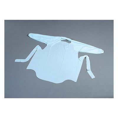 遠藤商事 PE袖付エプロン(50枚入) 62-6630-33 1ケース(50枚)（直送品）