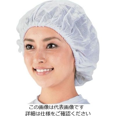 ワコウ 綿帽くん(インナーキャップ) C100(12枚入) 62-6630-98 1ケース(12枚)（直送品）