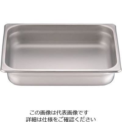 遠藤商事 KINGOチェーフィング用STフードパン 角型用 1/2サイズ 62-6657-54 1個（直送品）