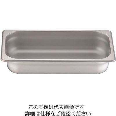 遠藤商事 KINGOチェーフィング用STフードパン 角型用 1/3サイズ 62-6657-55 1個（直送品）