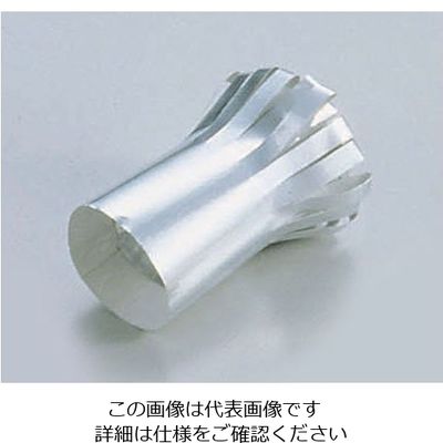 大黒工業 チャップ花(100本入) シルバー小 φ22mm 62-6649-49 1ケース(100本)（直送品）