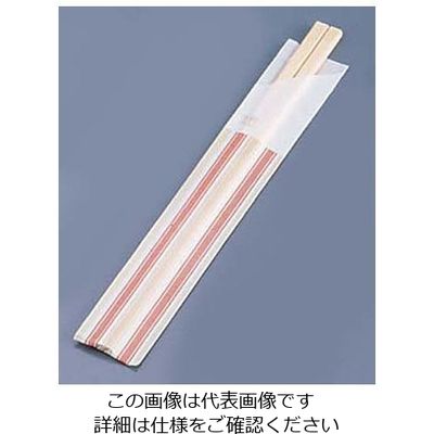 やなぎプロダクツ バリュー365 白樺元禄箸 (100膳入) H-032 1ケース(100膳) 62-6650-92（直送品）