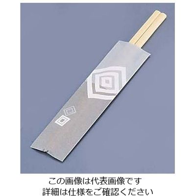 やなぎプロダクツ 和さびや 竹元禄箸 21cm (100膳入) W-028 1ケース(100膳) 62-6650-91（直送品）