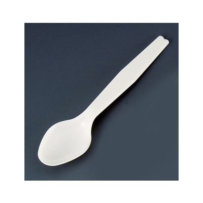 ホウケン産業 使い捨てスプーン 白袋入(500本入) 140IV 1ケース(500本) 62-6651-41（直送品）