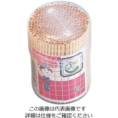 松尾物産 福こけし楊枝 (1箱30入) 140 1ケース(30パック) 62-6651-71（直送品）