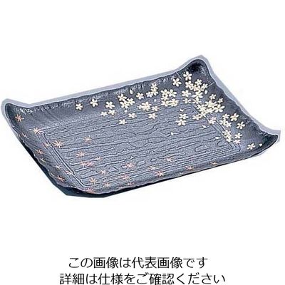 アズワン プラ容器 筑後 春秋黒 特小(10枚入) 62-6653-34 1ケース(10枚)（直送品）