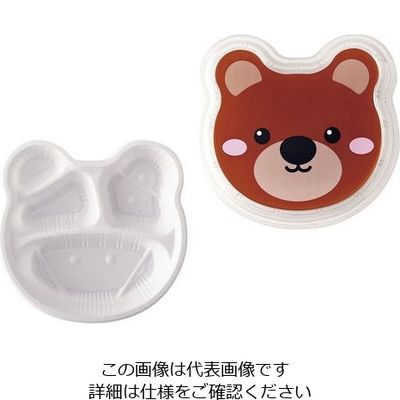 遠藤商事 アニマル幼稚園 TYー1(50セット) 白/クマ 62-6653-63 1ケース(50セット)（直送品）