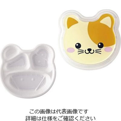 遠藤商事 アニマル幼稚園 TYー1(50セット) 白/ネコ 62-6653-64 1ケース(50セット)（直送品）