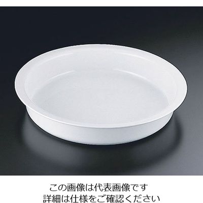 遠藤商事 メイフェア 丸型フードパン 仕切無 PA372 1個 62-6657-37（直送品）