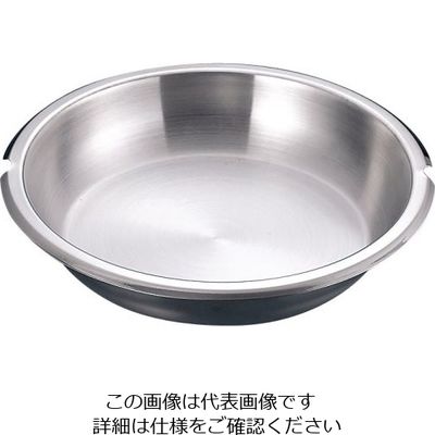 遠藤商事 KINGOチェーフィング用STフードパン 丸型 小用 62-6657-41 1個（直送品）