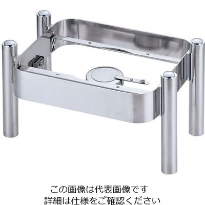 遠藤商事 KINGO角チェーフィング1/2サイズ用 スタッキングスタンド C90 1個 62-6657-71（直送品）