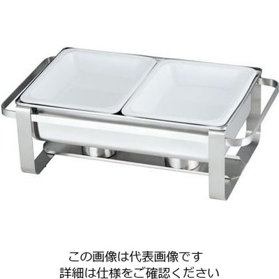 遠藤商事 KINGOオープン角チェーフィング1/2 2102-2FN-PA210 1個 62-6658-24（直送品）