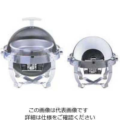 遠藤商事 KINGO 丸回転カバー式チェーフィング A6710専用丸型フードパン 62-6658-28 1個（直送品）