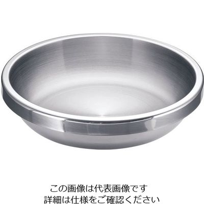 遠藤商事 KINGO 丸回転カバー式チェーフィング 小専用丸型フードパン 62-6658-30 1個（直送品）