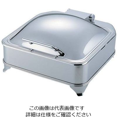 遠藤商事 KINGO電気角チェーフィングデッシュ D202G 1個 62-6658-44（直送品）