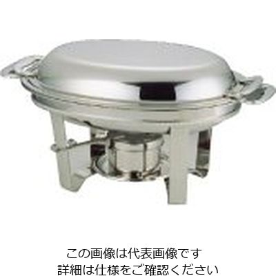 三宝産業 UK18ー8スタッキング小判チェーフィング 20吋 B渕 62-6659-62 1個（直送品）